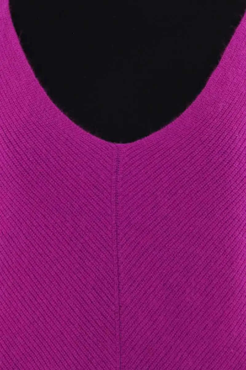 Pull Maje Violet en Cachemire