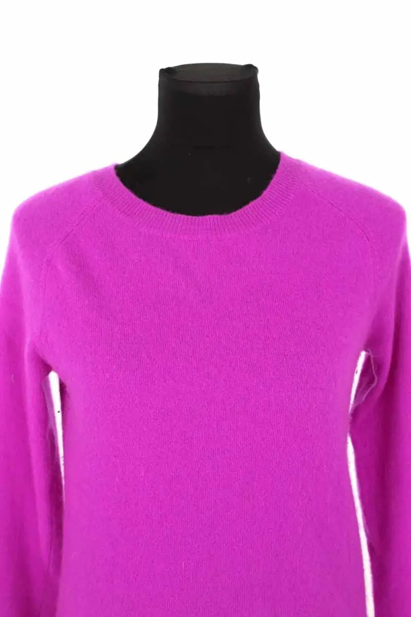 Pull Majestic Filatures Rose en Cachemire