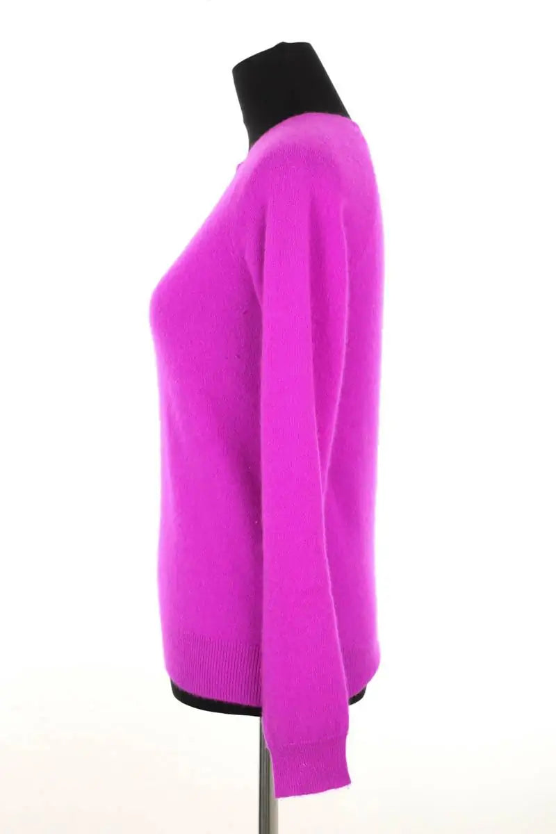 Pull Majestic Filatures Rose en Cachemire