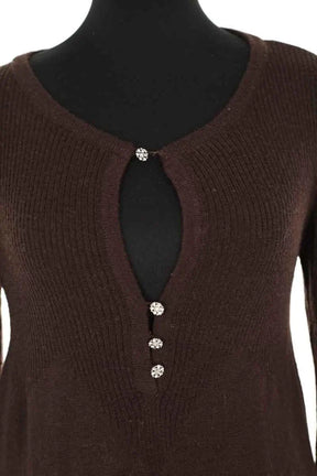 Pull Malène Birger Marron en Laine