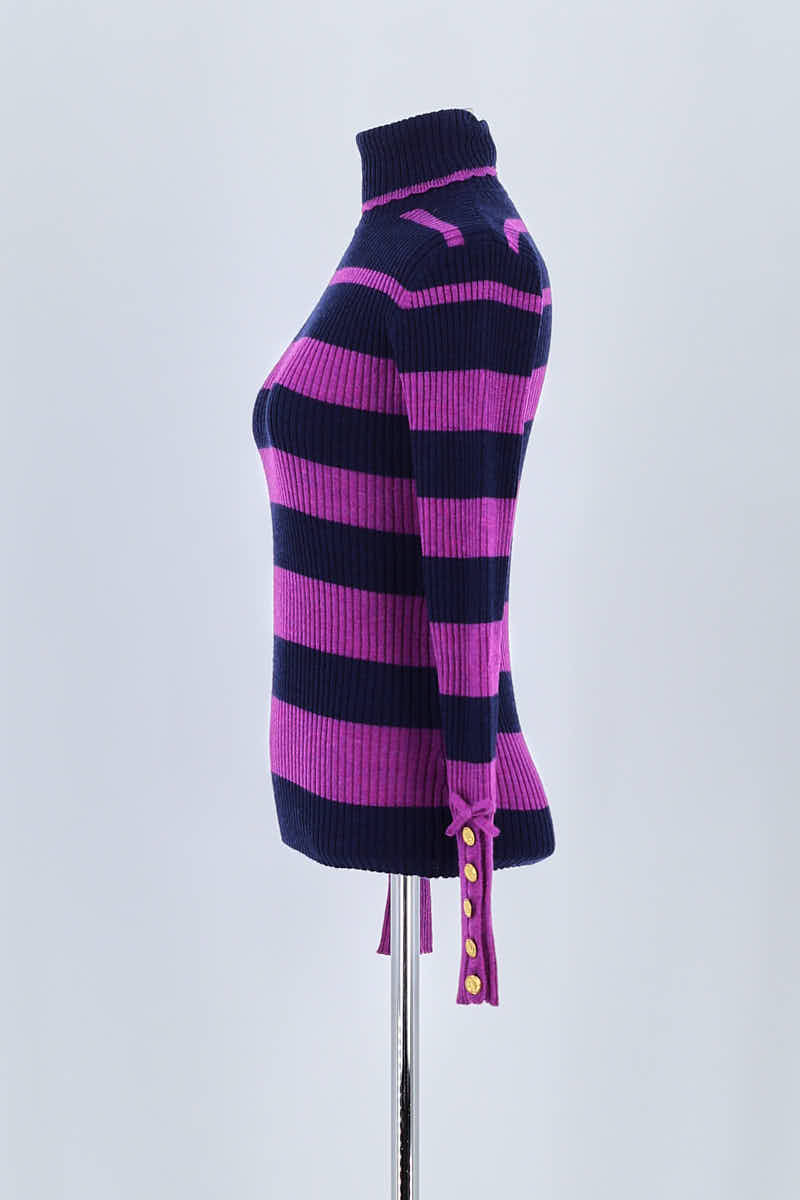Pull Manoush Violet en Laine