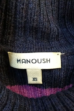 Pull Manoush Violet en Laine