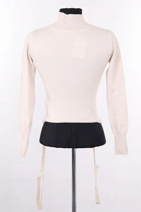 Pull Marcia Beige en Laine