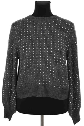 Pull Marella Gris en Laine, taille S - Seconde Main