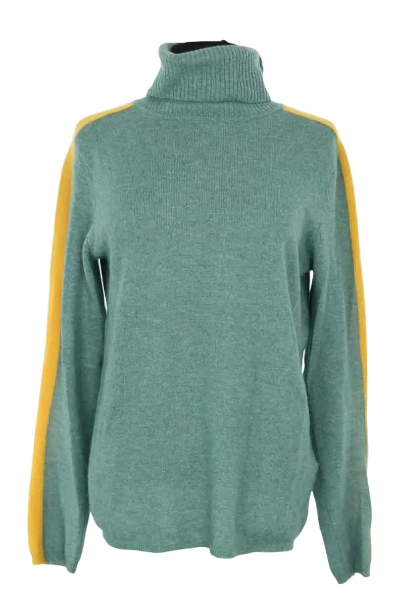 Pull Maria de la Orden Vert en Cachemire, taille M - Seconde Main