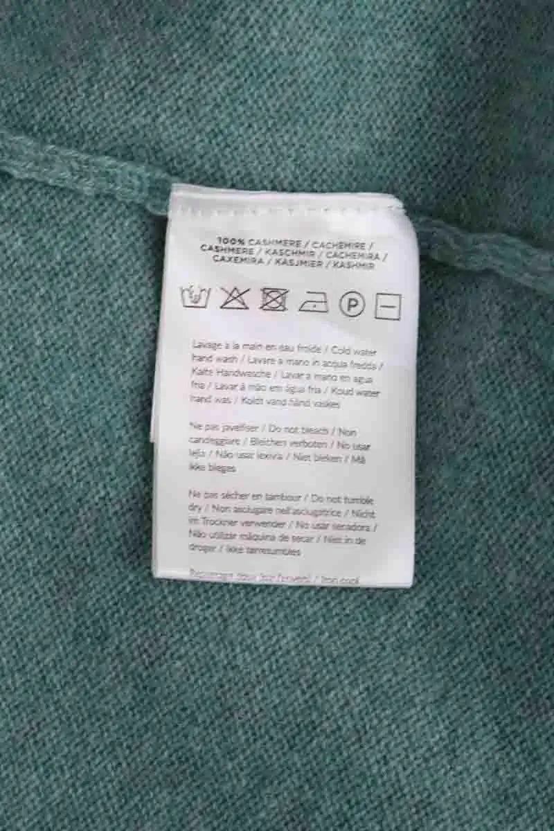 Pull Maria de la Orden Vert en Cachemire