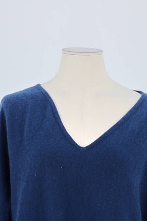 Pull Max & Moi Bleu en Laine