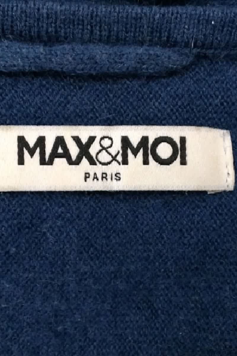 Pull Max & Moi Bleu en Laine