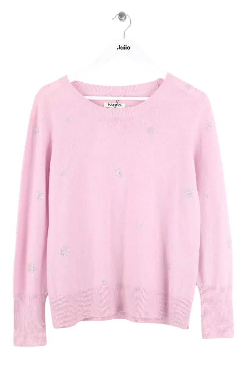 Pull Max & Moi Rose en Cachemire, taille M - Seconde Main