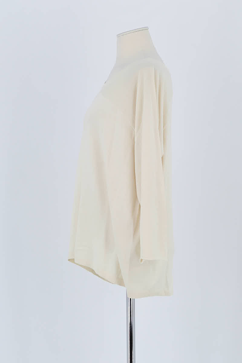 Pull Max Mara Beige en Coton
