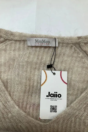 Pull Max Mara Beige en Laine