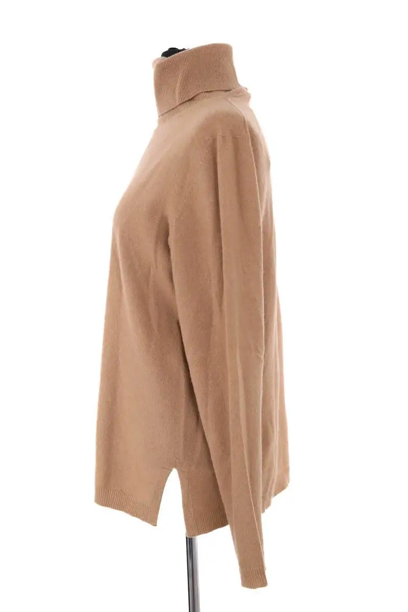 Pull Max Mara Camel en Laine