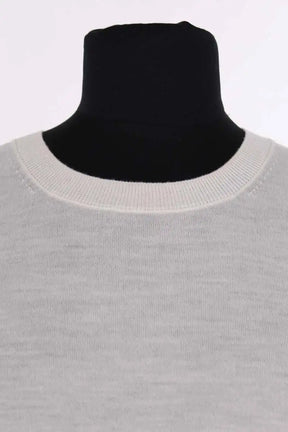 Pull Max Mara Ecru en Laine