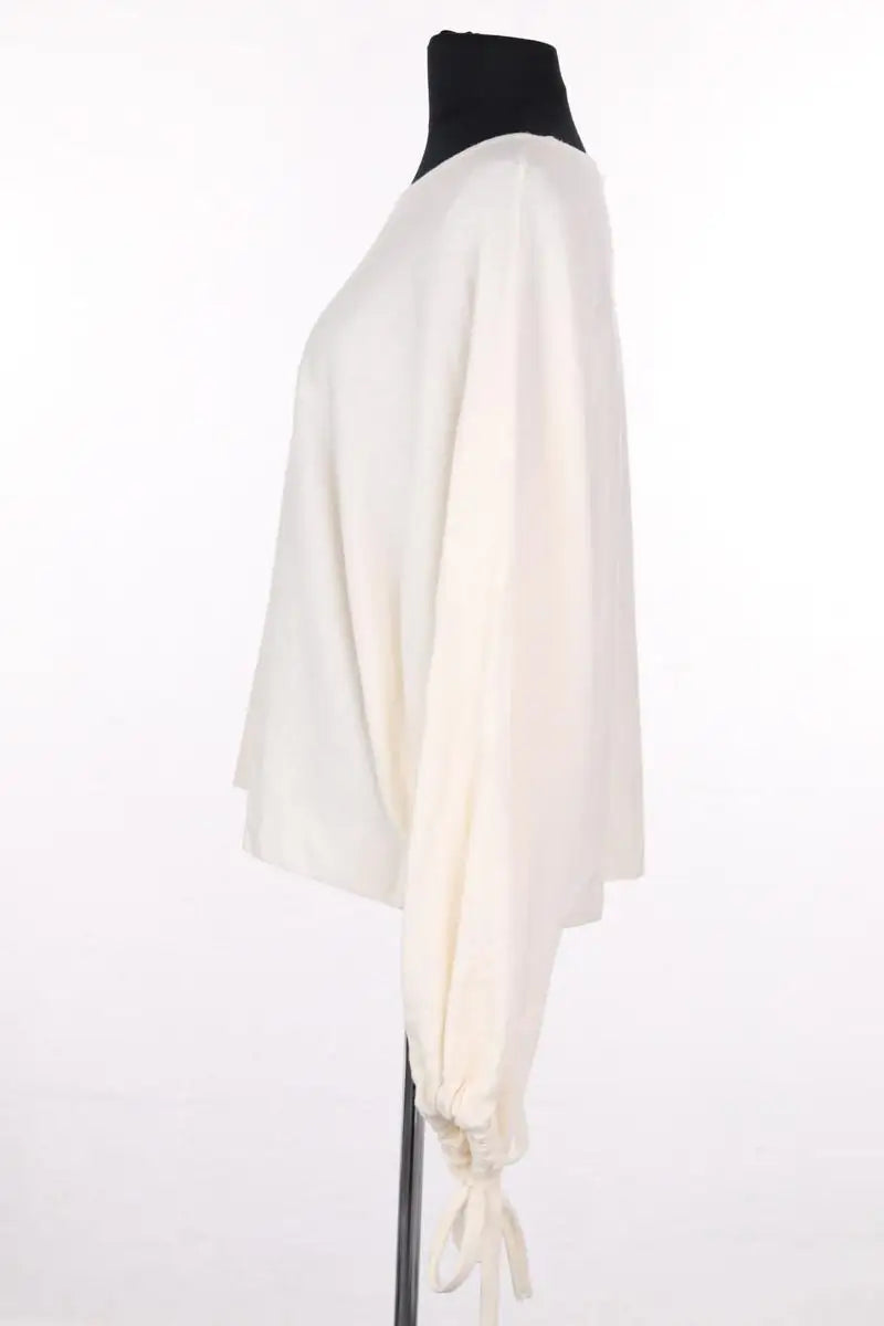 Pull Max Mara Ecru en Synthétique