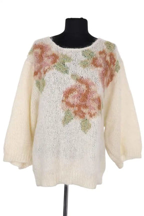 Pull Mes Demoiselles Beige en Synthétique, taille S - Seconde Main