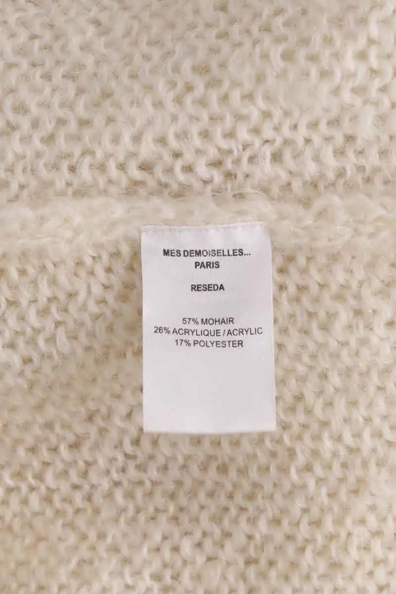 Pull Mes Demoiselles Beige en Synthétique