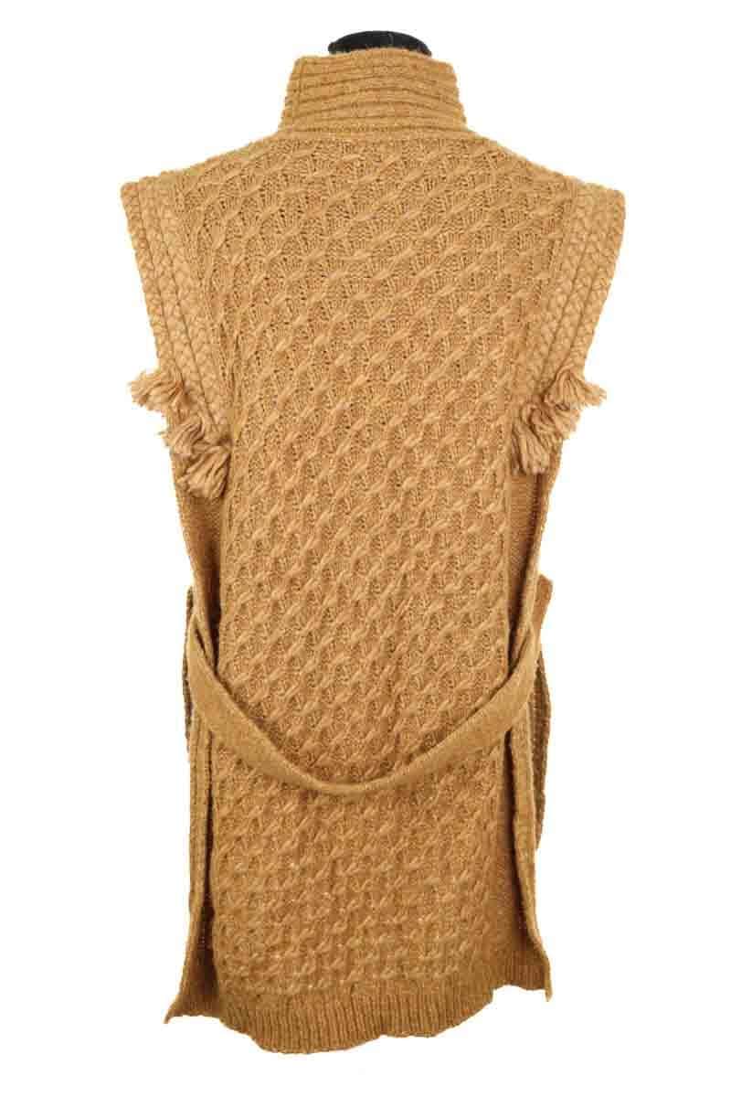 Pull Mes Demoiselles Kilim Camel en Laine