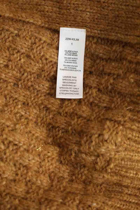 Pull Mes Demoiselles Kilim Camel en Laine