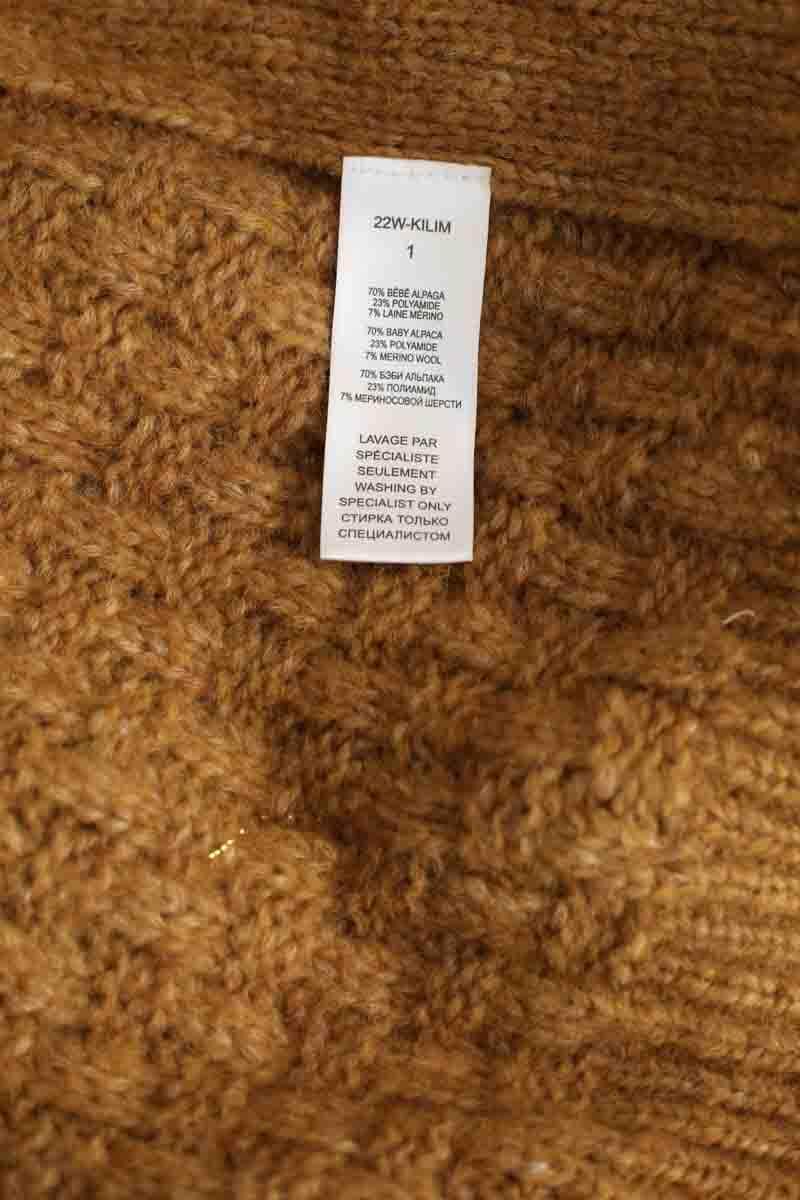 Pull Mes Demoiselles Kilim Camel en Laine