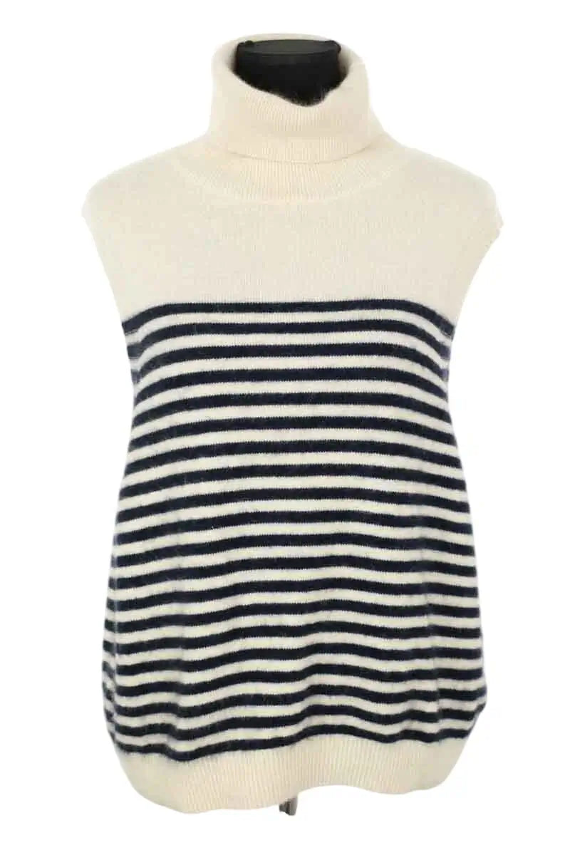 Pull Mes Demoiselles Marine en Cachemire, taille S - Seconde Main