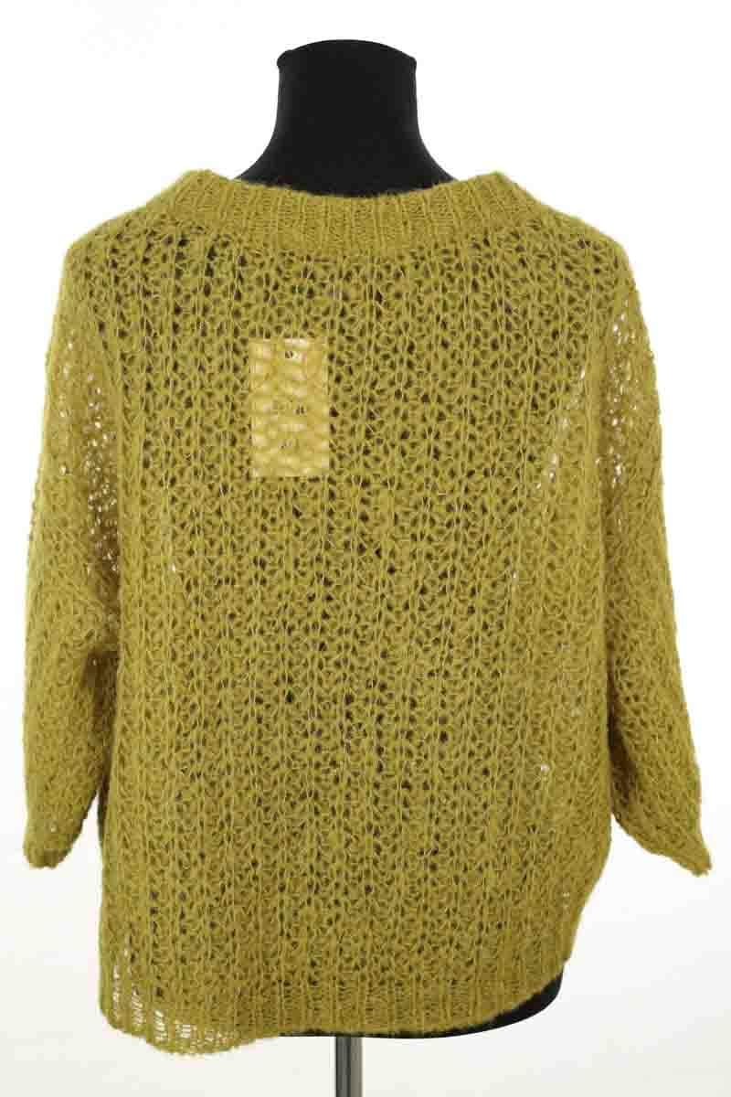 Pull Mes Demoiselles Vert en Laine