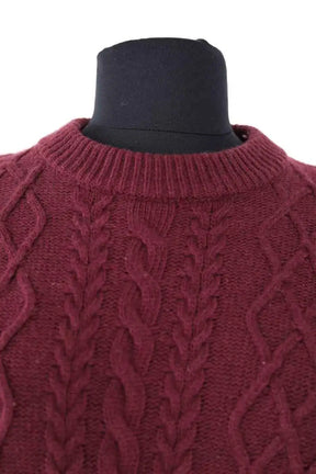 Pull Mister K Bordeaux en Laine