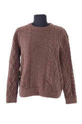 Pull Mister K Marron en Laine, taille XS - Seconde Main