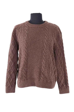 Pull Mister K Marron en Laine, taille XS - Seconde Main