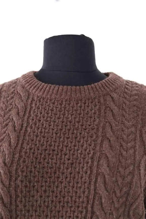 Pull Mister K Marron en Laine
