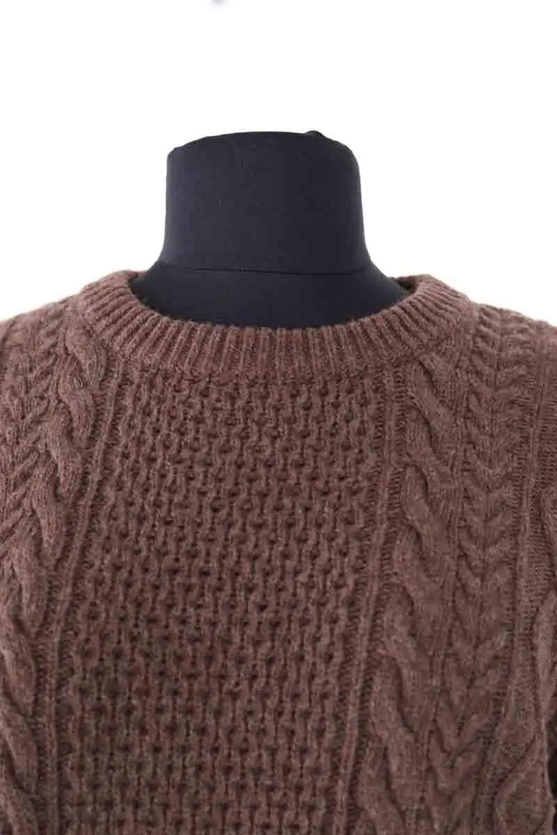 Pull Mister K Marron en Laine