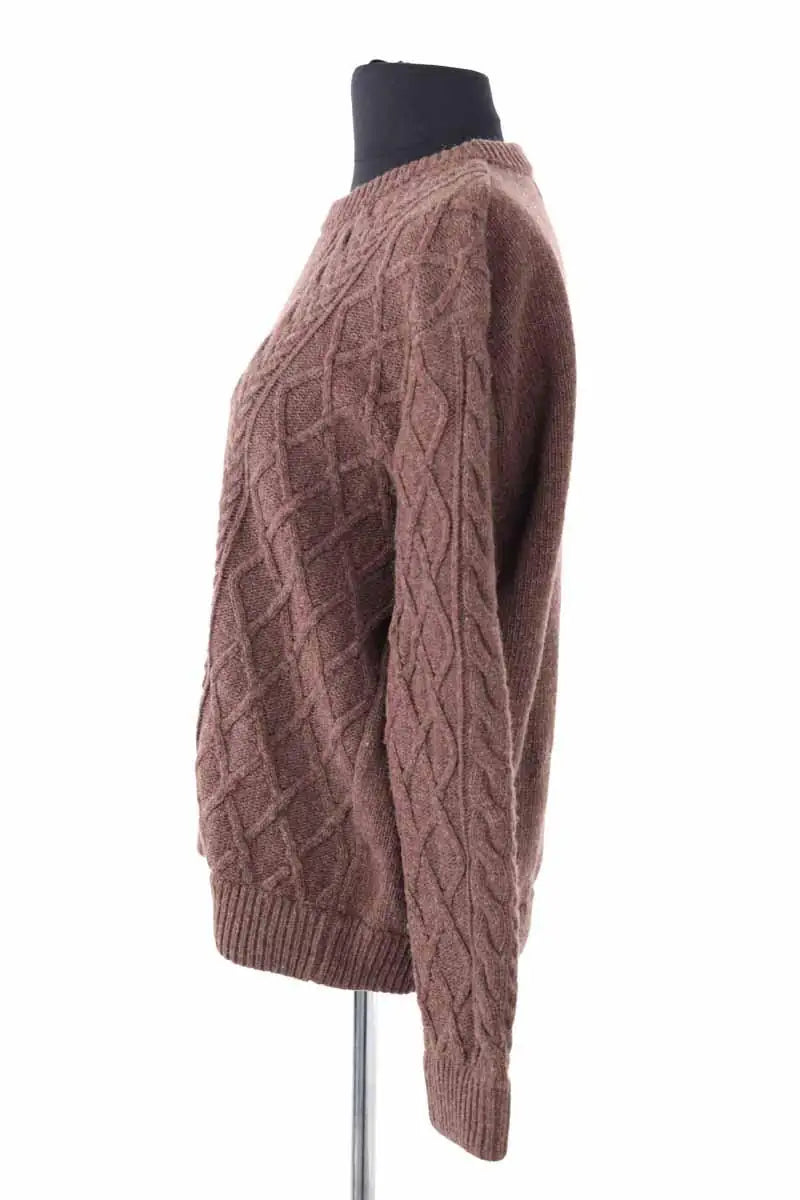 Pull Mister K Marron en Laine