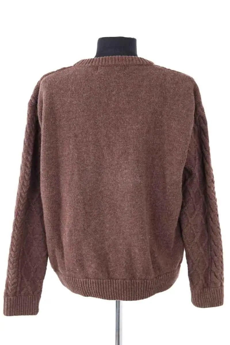 Pull Mister K Marron en Laine