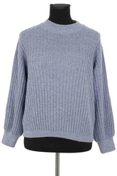 Pull Molli Bleu en Laine, taille S - Seconde Main