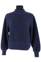 Pull Molli Bleu en Laine, taille S - Seconde Main