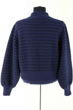 Pull Molli Bleu en Laine