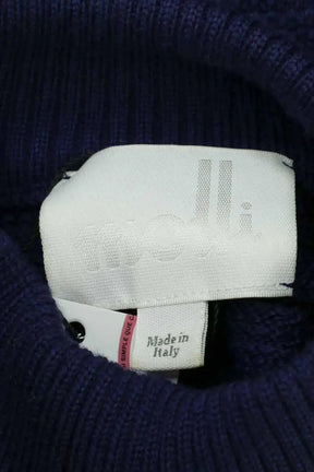 Pull Molli Bleu en Laine