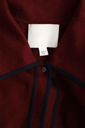 Pull Molli Bordeaux en Laine