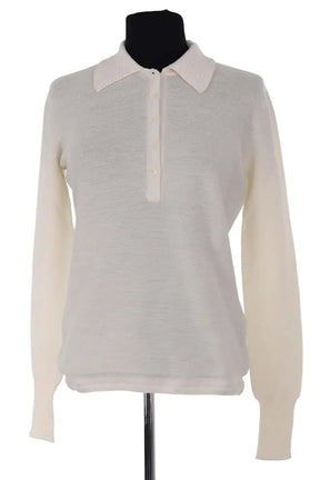 Pull Molli Ecru en Laine, taille S - Seconde Main