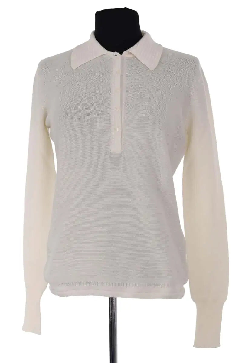 Pull Molli Ecru en Laine, taille S - Seconde Main