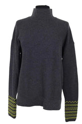 Pull Molli Gris en Laine, taille M - Seconde Main