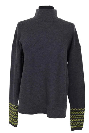 Pull Molli Gris en Laine, taille M - Seconde Main