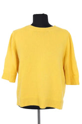 Pull Molli Jaune en Laine, taille L - Seconde Main