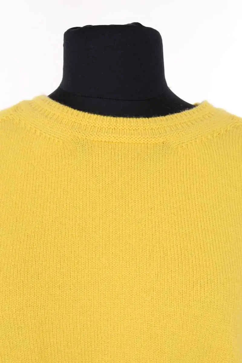 Pull Molli Jaune en Laine