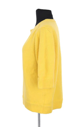 Pull Molli Jaune en Laine