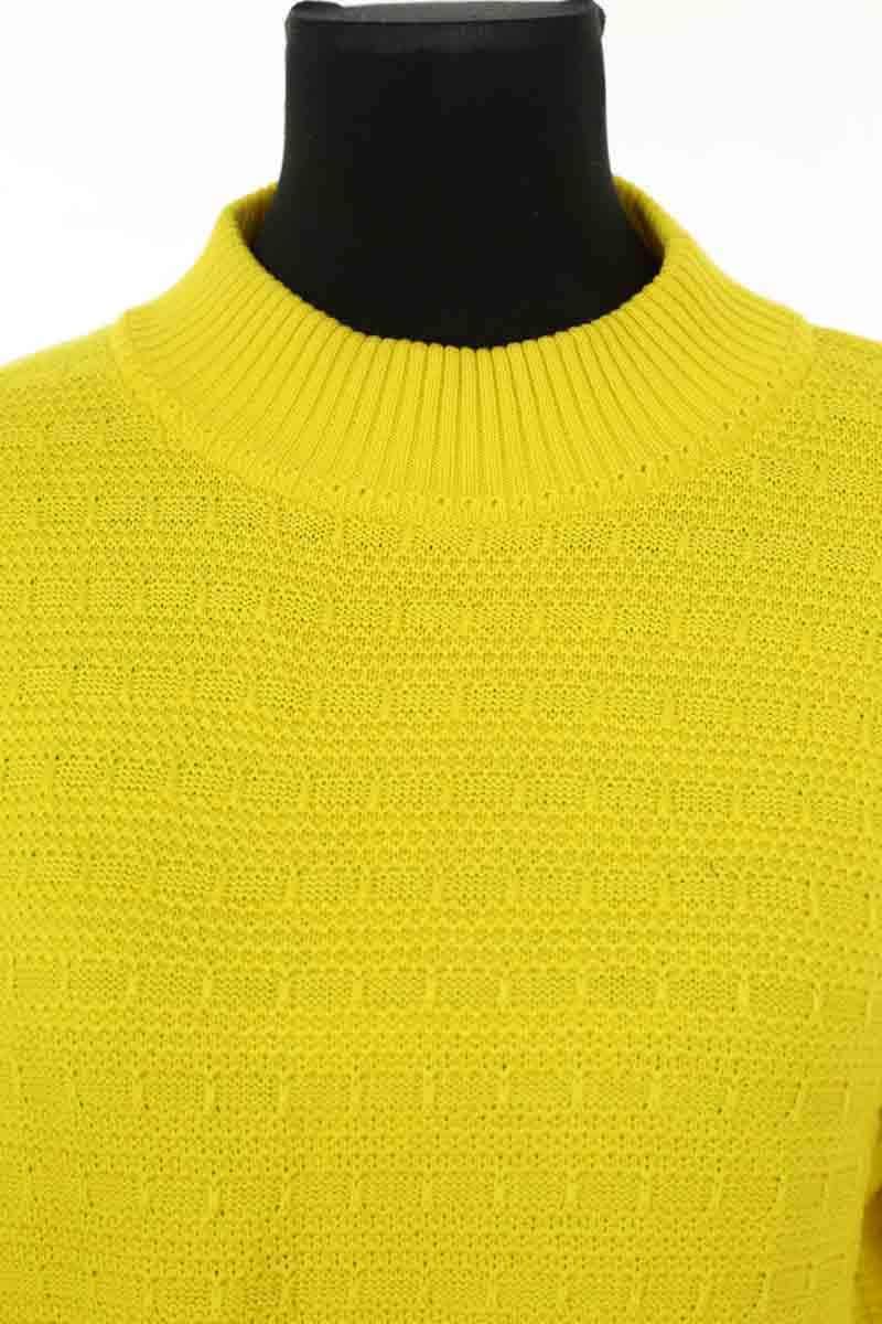 Pull Molli Jaune en Laine