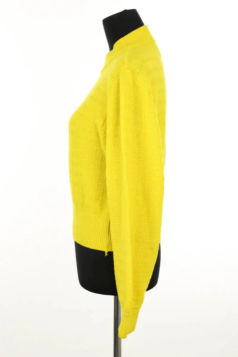Pull Molli Jaune en Laine