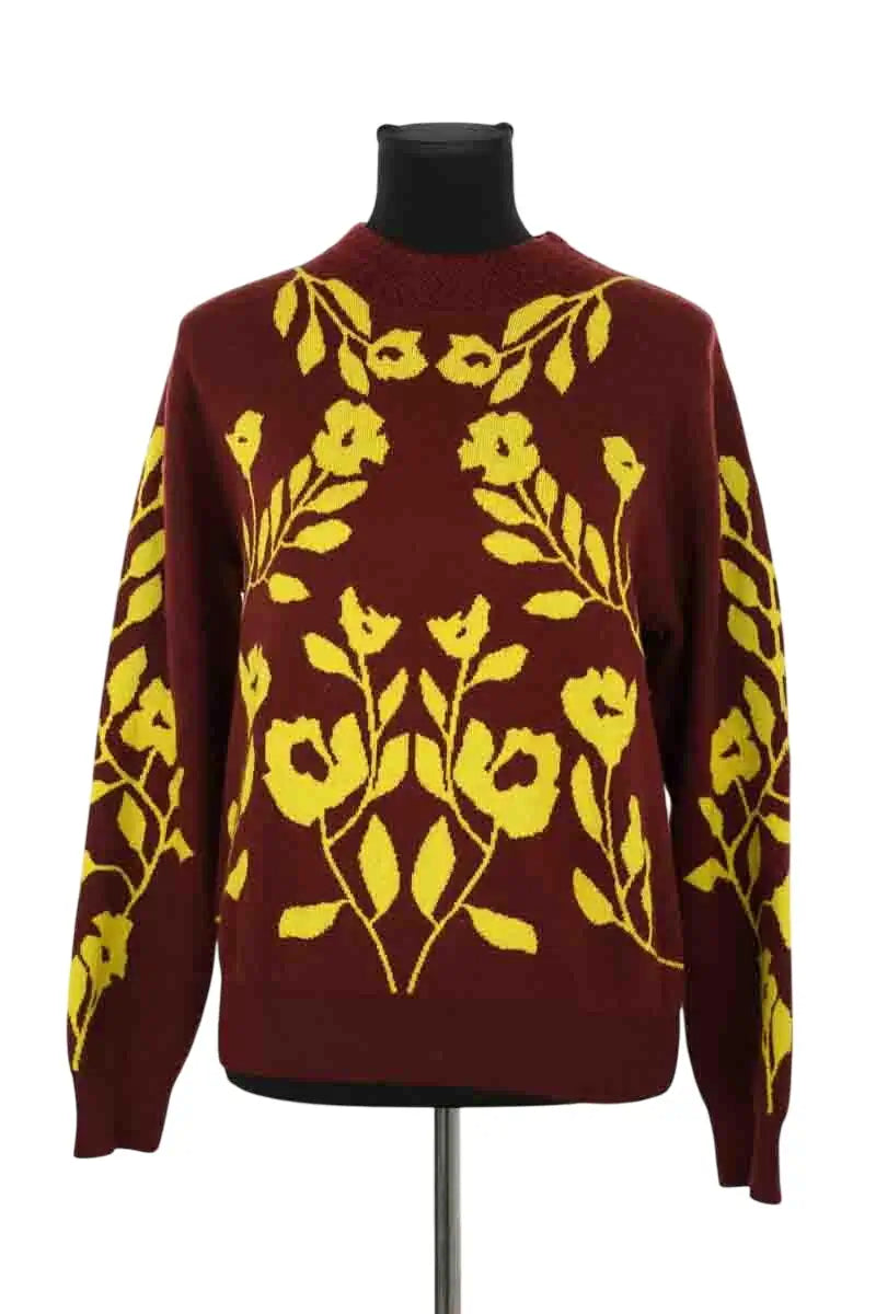 Pull Molli Marron en Laine, taille L - Seconde Main