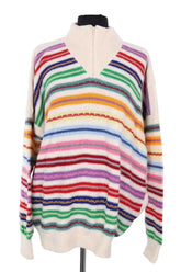 Pull Molli Multicolore en Laine, taille L - Seconde Main