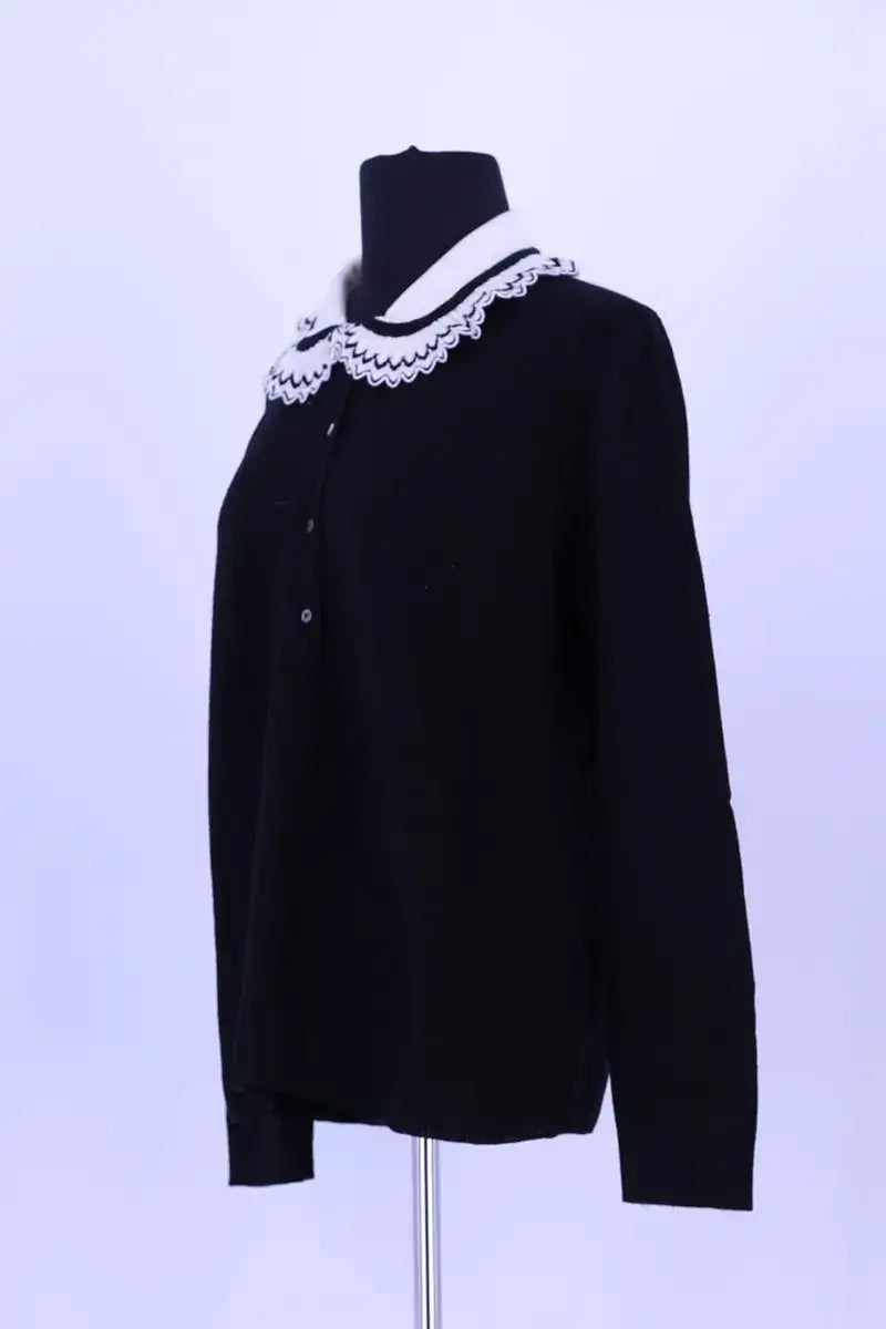 Pull Molli Noir en Laine