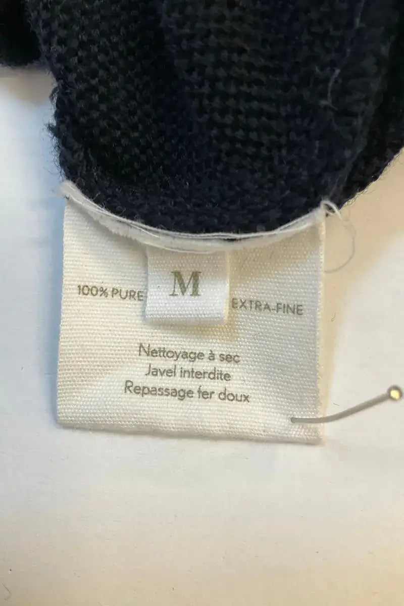 Pull Molli Noir en Laine